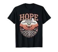 Hope Grows Underground Gardener Activist Community T-Shirt