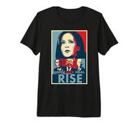 Hope Hate Heal Rise Kamala 2024 for President Campaign Premium T-Shirt