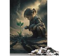 Hope in A Desolate World Puzzle Difficult Challenge 100 Percent Recycled Cardboard Jigsaw Puzzle for Kids And Adults Age 12 Years Up 1000pcs (75x50cm)