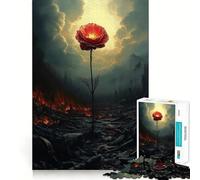Hope in Ashes Jigsaw for Adults 1000 Pieces Brain Calisthen Clean Connection Pattern Assemble Ideal Decor (50x75cm)