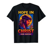 Hope in Christ Jesus Our Savior Christian Faith Men Women T-Shirt