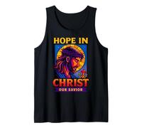 Hope in Christ Jesus Our Savior Christian Faith Men Women Tank Top