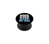 Hope In Every Step We Take Cancer Awareness Survivor PopSockets Adhesive PopGrip