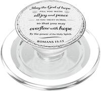 Hope In Jesus Christ Romans 15:13 Christian Gift Bible Verse PopSockets PopGrip for MagSafe