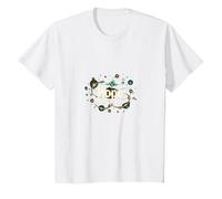 Hope in The Darkness Oncology Nurse Inspirational Gift T-Shirt, Kids, White, 3 Years