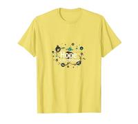 Hope in The Darkness Oncology Nurse Inspirational Gift T-Shirt, Men, Lemon, XXL