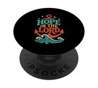 Hope in the Lord Anchor Isaiah 40:31 Christian Bible Verse PopSockets Adhesive PopGrip