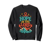Hope in the Lord Anchor Isaiah 40:31 Christian Bible Verse Sweatshirt
