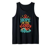Hope in The Lord Anchor Isaiah 40:31 Christian Bible Verse Tank Top