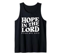 Hope In The Lord Bible Verse Scripture Christian Tank Top