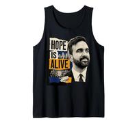 Hope is Alive City for Zohran Mamdani New York Mayor Lovers Tank Top