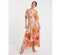 Hope & Ivy Maxi Pink Multi-Coloured 22