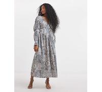 Hope & Ivy William Morris Society Dress Blue 16