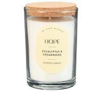 Hope Jar - Eucalyptus & Cedarwood - This Hope Candle has The Gorgeous Aroma of Eucalyptus and Cedarwood, Creating an Enjoyable and Positive Space to be in.
