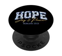 Hope, Joy & Peace Made for More Style PopSockets Adhesive PopGrip