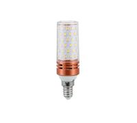 Hope lamps E14 LED Bulb, Screw Mouth Color Light, Romantic Mood Light, Internet Celebrity Photo Fill Light 1000LM E14-12W Orange Yellow