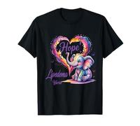 Hope Lipedema Warrior Elephant Awareness Ribbon T-Shirt