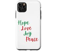 Hope love joy peace Cute Advent Christian Christmas Case for iPhone 11 Pro Max