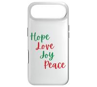 Hope love joy peace Cute Advent Christian Christmas Case for iPhone Air
