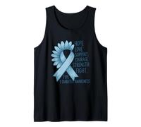 Hope Love Support Courage Strength Fight Type 1 Diabetes Tank Top