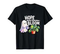 Hope Makes Tomorrow Bloom Cute Ghost Plant Lover T-Shirt