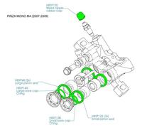 Hope Mono M4 Seal Kit One Size Black