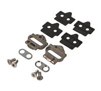 Hope Tech MTB Pedal Cleats Kit 4 -12 Degree Release/Raw Silver