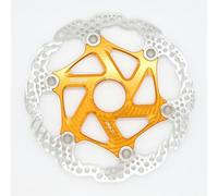 Hope MTB Floating Centre-Lock Disc Brake Rotor - 220mm, Center-Lock, Orange