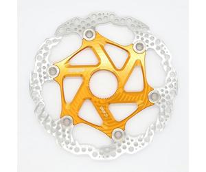 Hope MTB Floating Centre-Lock Disc Brake Rotor - 220mm, Center-Lock, Orange