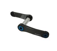 Hope No Spider Carbon 165mm Crankset in Blue 68/73mm