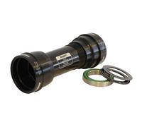 Hope Press Fit 46 Bottom Bracket - Black / PF46 / Steel Bearings / 68/73mm / 30mm Axle / Internal Bearing
