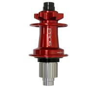 Hope Pro 5 6 Bolt Rear Hub - 142x12mm - Red / 142 x 12 / Sram XDR / 6 Bolt / 12 Speed / 32H