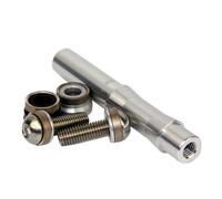 Hope Pro2 Evo/Pro4 Rear Hub Axle Conversion Kits - Black / 10mm Bolt-In (135mm) Black