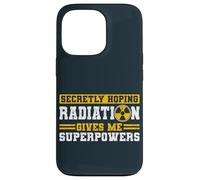 Hope Radiation Therapy Gives Me Superpowers Cancer Awareness Case for iPhone 13 Pro