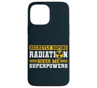 Hope Radiation Therapy Gives Me Superpowers Cancer Awareness Case for iPhone 13 Pro Max