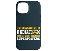 Hope Radiation Therapy Gives Me Superpowers Cancer Awareness Case for iPhone 15
