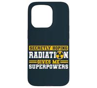 Hope Radiation Therapy Gives Me Superpowers Cancer Awareness Case for iPhone 15 Pro