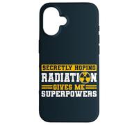 Hope Radiation Therapy Gives Me Superpowers Cancer Awareness Case for iPhone 16