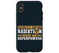 Hope Radiation Therapy Gives Me Superpowers Cancer Awareness Case for iPhone X/XS