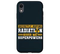 Hope Radiation Therapy Gives Me Superpowers Cancer Awareness Case for iPhone XR