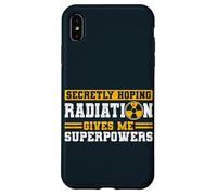 Hope Radiation Therapy Gives Me Superpowers Cancer Awareness Case for iPhone XS Max