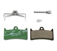 Hope Replacement V4 Disc Brake Pads, Pair - Racing Organic Grade Green Compound