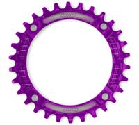 Hope Retainer Ring Single Chainring - Purple / 36 / 4 Arm, 104mm