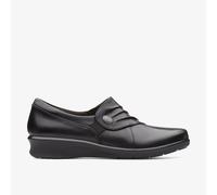 Clarks Women's Hope Roxanne Loafers, Black, 5.5 UK