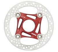 Hope RX Road Centrelock Floating Disc Rotor - 140mmRed
