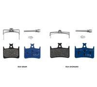 Hope RX4 Brake Pads - Road Compound. SRAM - SR4 - RX4+ Blue