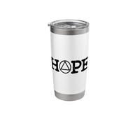 Hope Sobriety Token | Proud Clean Sober One Day At A Time Stainless Steel Insulated Tumbler