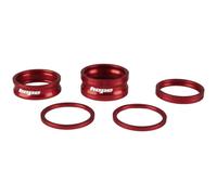 Hope Space Doctor Cycling Aluminium Headset Spacer Set - Red