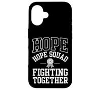 Hope Squad Fighting Together Cancer Awareness Day Case for iPhone 16