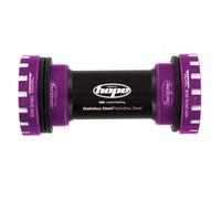 Hope Stainless Bottom Bracket Cups - 24mm Axle - 68/73mm Purple